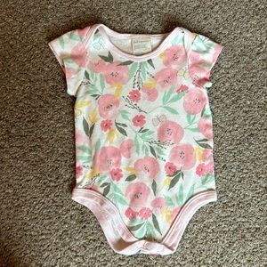 FLORAL ONESIE